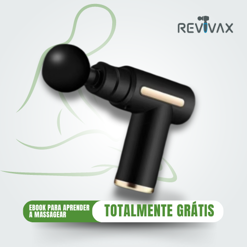 Massageador RevivaX Elétrico USB + 2 Brindes Especiais