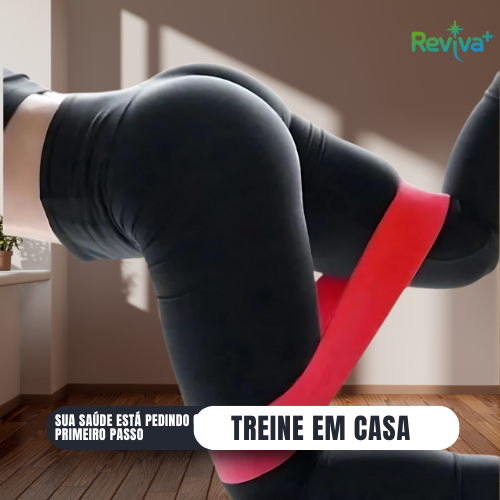 Kit Faixa Elastica Extensor 5 Niveis De Intensidade