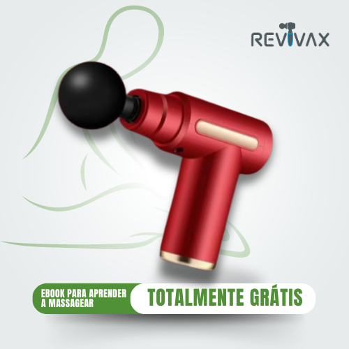 Massageador RevivaX Elétrico USB + 2 Brindes Especiais