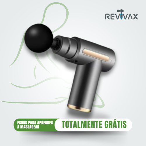 Massageador RevivaX Elétrico USB + 2 Brindes Especiais